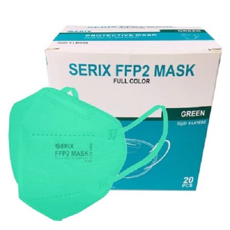 Masti de protectie FFP2, culoare verde