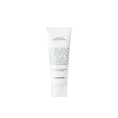 Masca de noapte anti-aging cu Niacinamide si Retinol, 75 ml, Transparent Lab 688826