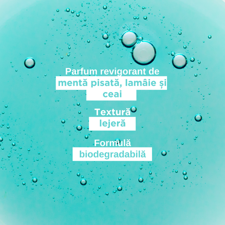 Sampon detoxifiant cu menta, 200 ml, Klorane 723924
