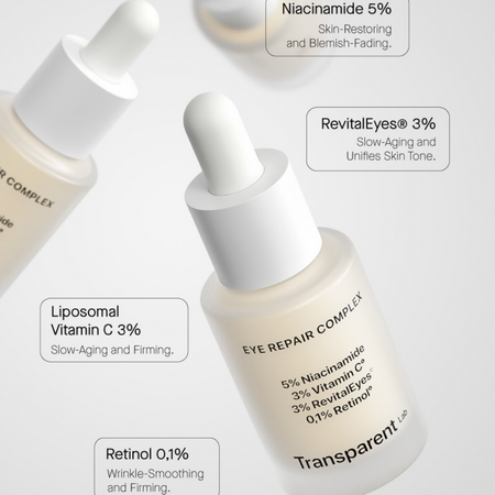 Serum anti-aging si reparator pentru ochi, 15 ml, Transparent Lab 688912