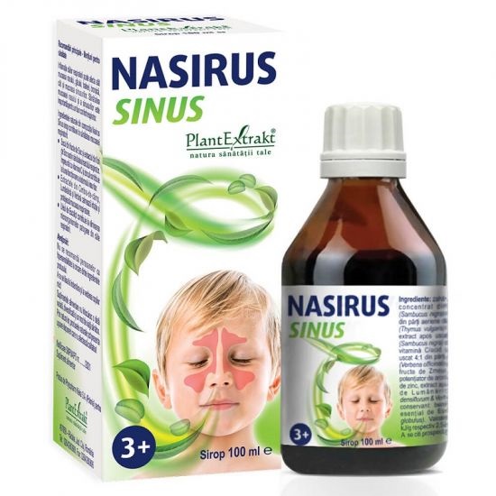 Sirop Nasirus Sinus, 100 ml, Plant Extrakt