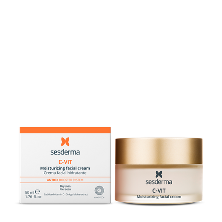 Crema hidratanta pentru fata C-Vit, 50 ml, Sesderma