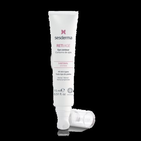 Crema pentru conturul ochilor cu retinol, cu aplicator ceramic Reti-Age, 15 ml, Sesderma 772979