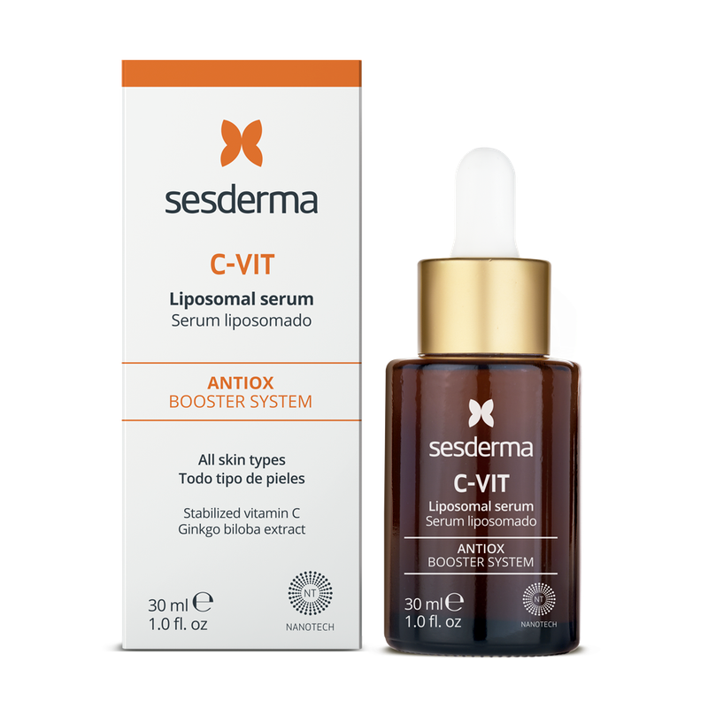 Ser lipozomal antioxidant cu vitamina C C-Vit, 30 ml, Sesderma