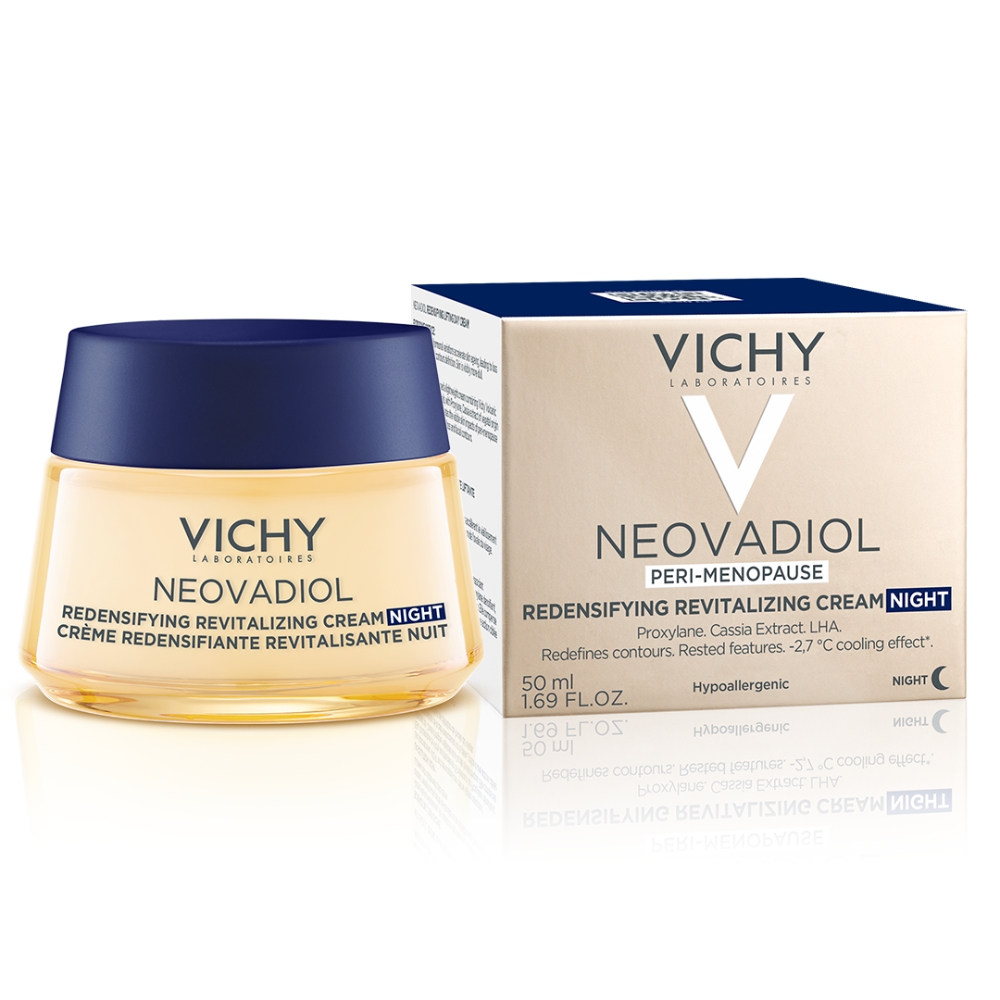 Crema de noapte antirid Neovadiol Peri-Menopause, 50 ml, Vichy