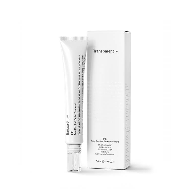 Tratament local pentru semne rosii postacneice cu AHA, Niacinamide si BHA, 30 ml, Transparent Lab