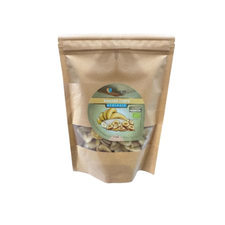 Chipsuri din banane Eco prajite, 200g, Nature4life