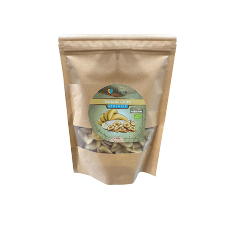 Chipsuri din banane Eco prajite, 200g, Nature4life
