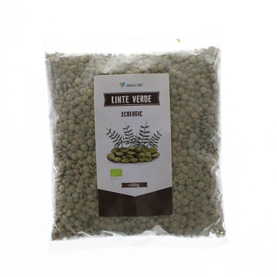 Linte verde Bio, 500g, Nature4life