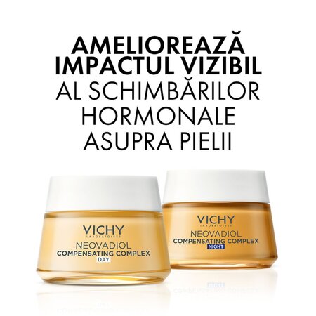 Crema de zi redensifianta cu efect de lifting pentru ten uscat Neovadiol Compensating Complex, 50 ml, Vichy 729738