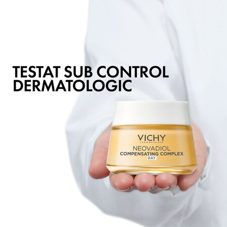 Crema de zi redensifianta cu efect de lifting pentru ten uscat Neovadiol Compensating Complex, 50 ml, Vichy 729739