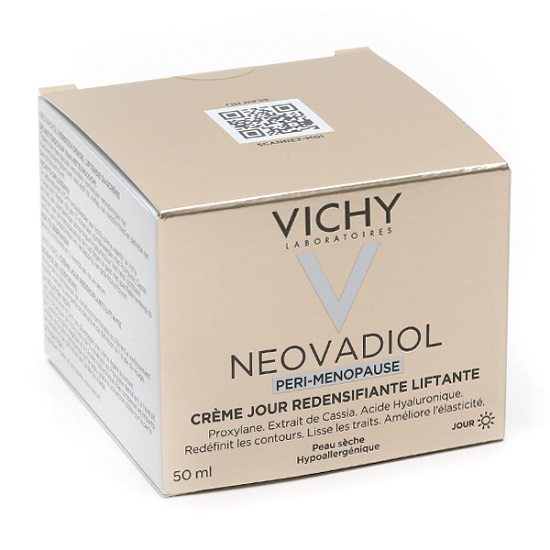 Crema de zi antirid cu efect de redensificare si reumplere pentru ten uscat Neovadiol Peri-Menopause, 50 ml, Vichy