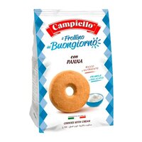 Biscuiti cu cereale, lapte si vanilie Frollini, 350 g, Campiello