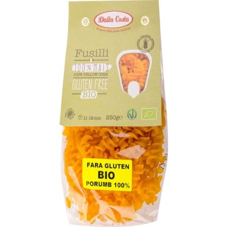 Paste Bio fusili din Porumb, fara gluten