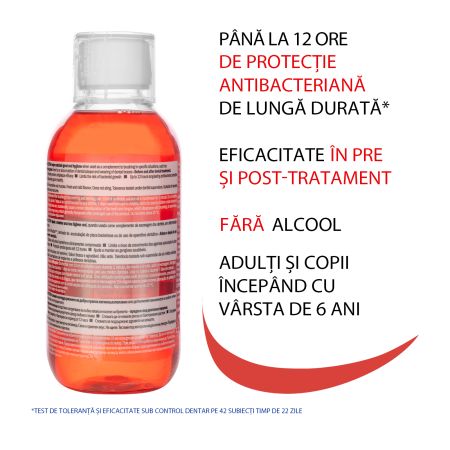 Apa de gura antibacteriana Extra, 300 ml, Eludril 606839