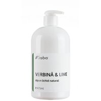 Sapun lichid natural cu verbina si lime, 475 ml, Sabio