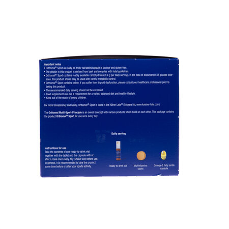 Orthomol Sport, 30 portii zilnice, Orthomol 616599