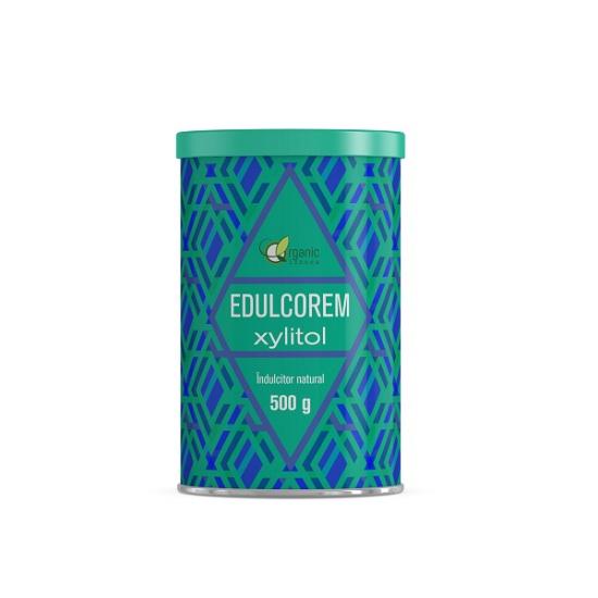 Xylitol indulcitor natural Edulcorem, 500 g, Remedia