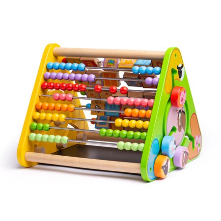 Centru de activitati cu litere si imagini, +12 luni, Bigjigs 652694