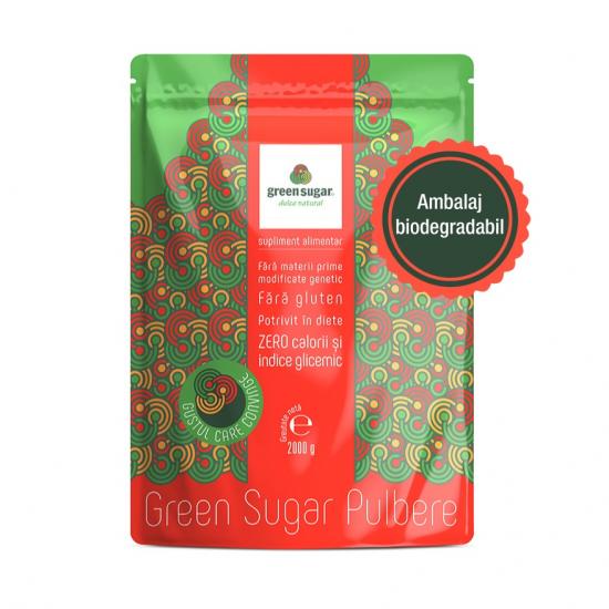 Green Sugar pulbere, 2 kg, Remedia