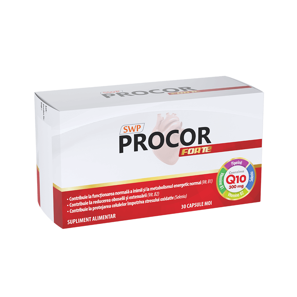 Procor Forte, 30 capsule, Sun Wave Pharma