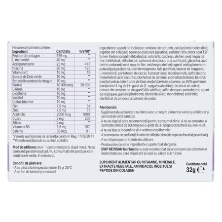 Revisan pentru par si unghii, 30 comprimate, Sun Wave Pharma 781151