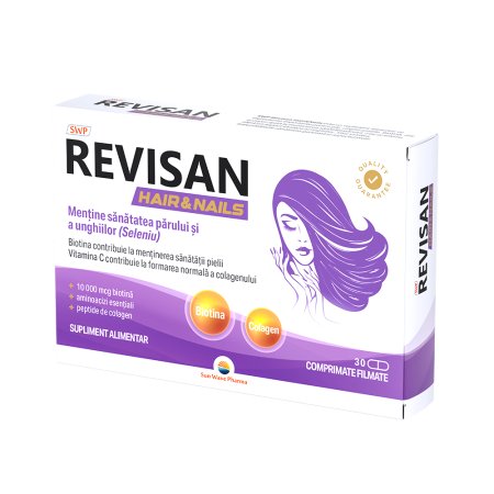 Revisan pentru par si unghii, 30 comprimate, Sun Wave Pharma 780957