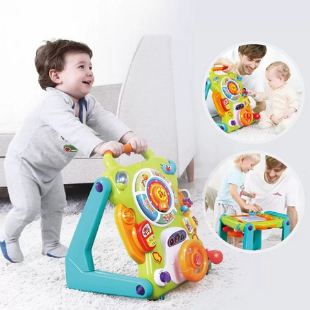 Antemergator si centru de activitati interactive 3 in 1, 9 luni+, Hola 664943