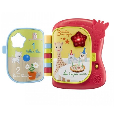 Carte muzicala luminoasa Girafa Sophie, Vulli 514093