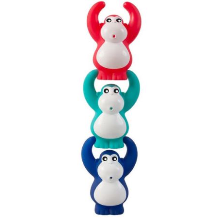 Jucarie de baie Mini Monkeys, +10 luni, Ludi 475714