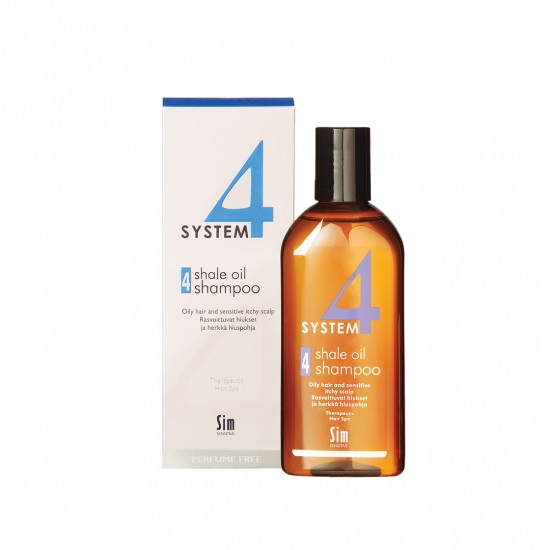 Sampon tratament cu Kerogen pentru scalp seboreic sensibil si iritat System 4, 215 ml, Sim Sensitive