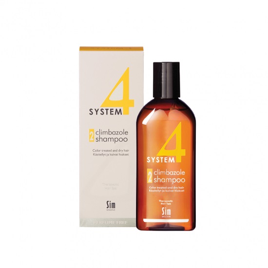 Sampon cu Climbazol pentru scalp si par deshidratat in urma vopsirii System 4, 215 ml, Sim Sensitive