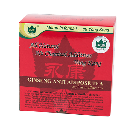 Ceai antiadipos cu gingseng