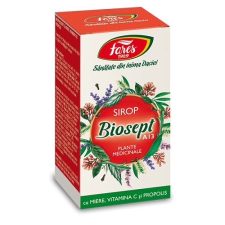 Biosept sirop cu miere si propolis