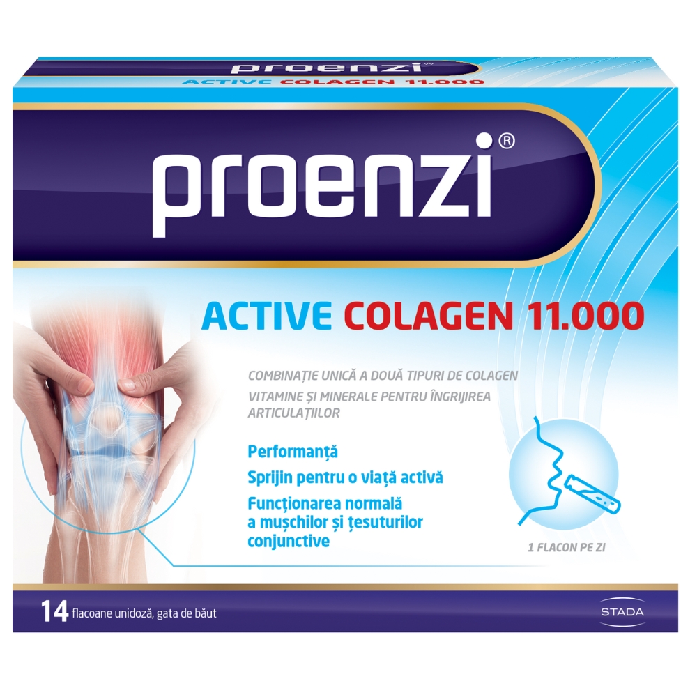 Proenzi Artrostop Active Colagen 11.000, 14 flacoane unidoza, Walmark