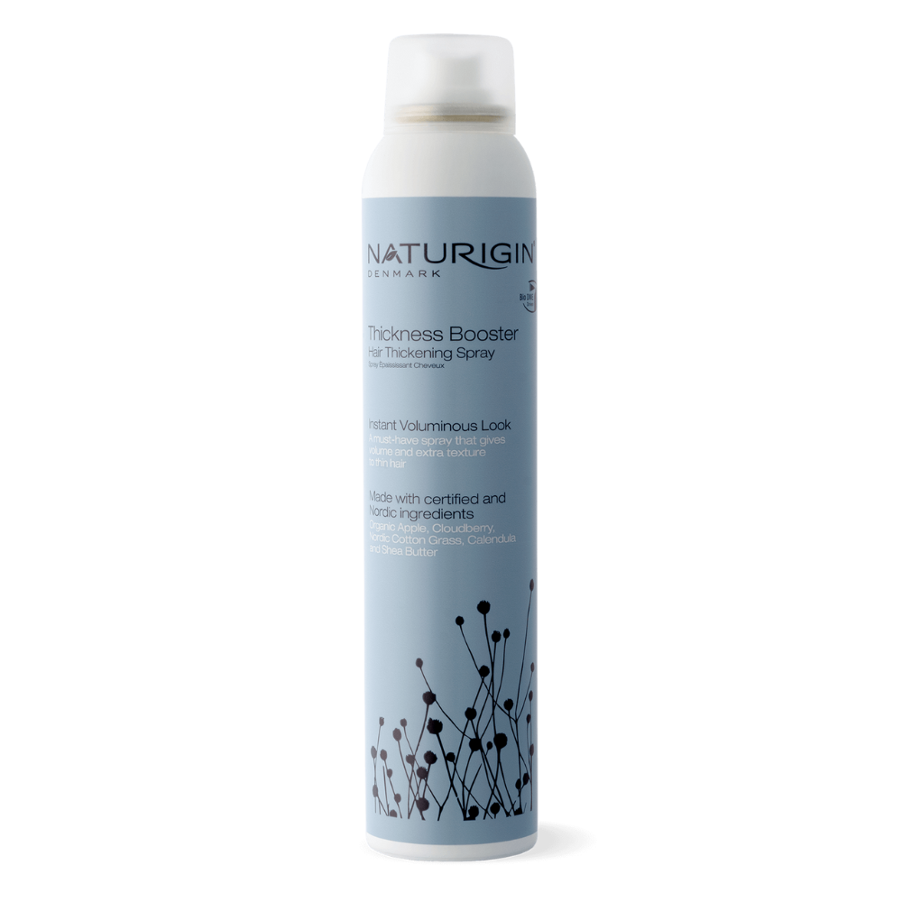 Fixativ pentru volum cu sustinere usoara Thickness Booster, 200 ml, Naturigin