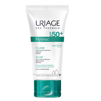 Fluid pentru fata cu SPF 50+ Hyseac, 50 ml, Uriage