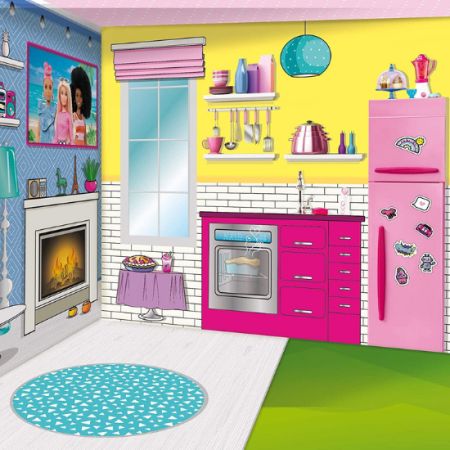 Casa din Malibu Barbie +4 ani, +4 ani, Lisciani 476051