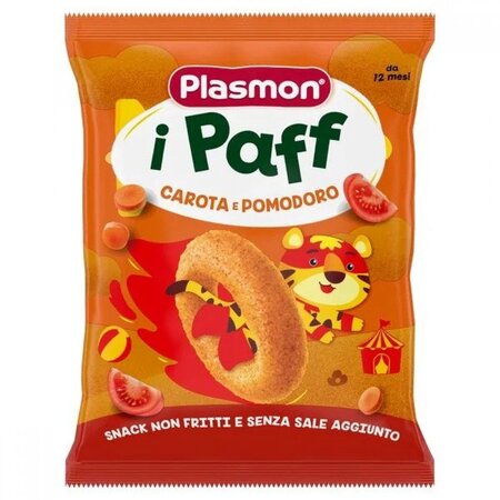 Pufuleti cu rosii si morcovi, +12 luni, Plasmon