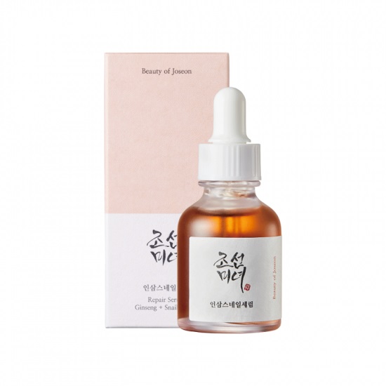 Serum pentru regenerare cu ginseng si extract de melc, 30 ml, Beauty of Joseon