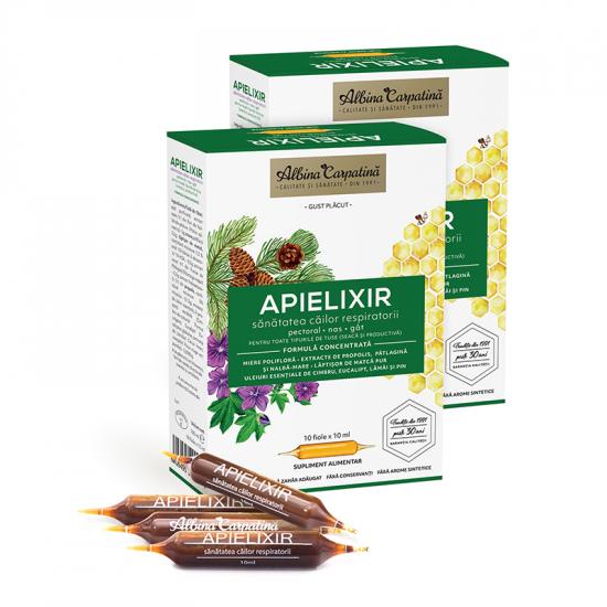 Apielixir, 20+10 fiole x 10 ml, Albina Carpatina