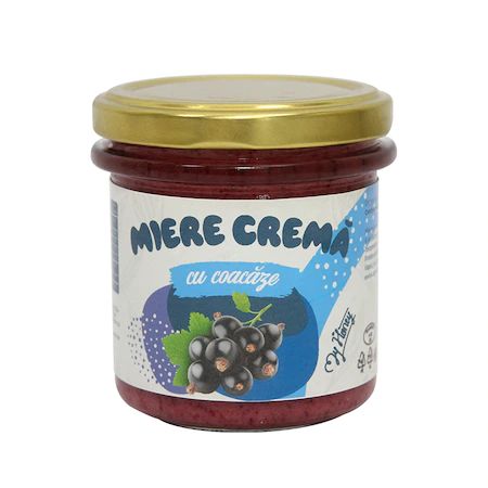 Miere crema cu coacaze