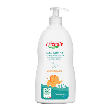 Detergent lichid de vase cu ulei organic de portocale  