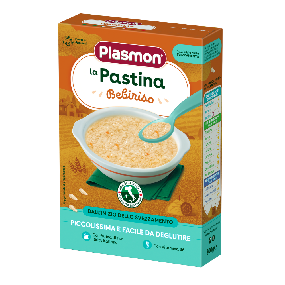 Paste fara gluten Bebiriso, +6 luni, 300g, Plasmon