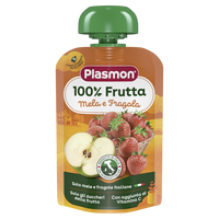 Piure omogenizat din mar si capsune, 100g, Plasmon