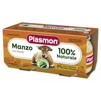 Piure omogenizat din carne de vita, 2x80g, Plasmon