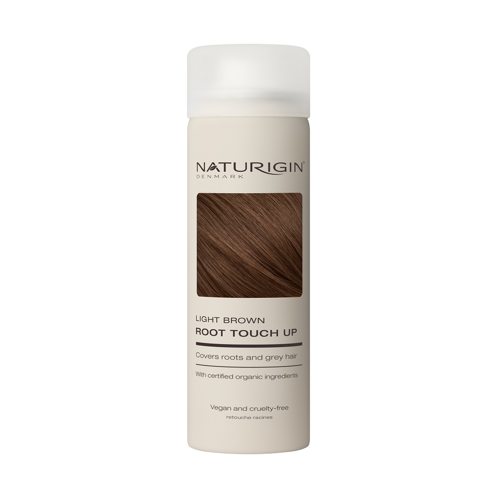 Spray acoperire temporara par alb la radacina, Light Brown, 75 ml, Naturigin