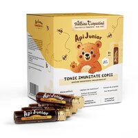 Tonic imunitate copii Api Junior, 20 fiole x 10ml, Albina Carpatina