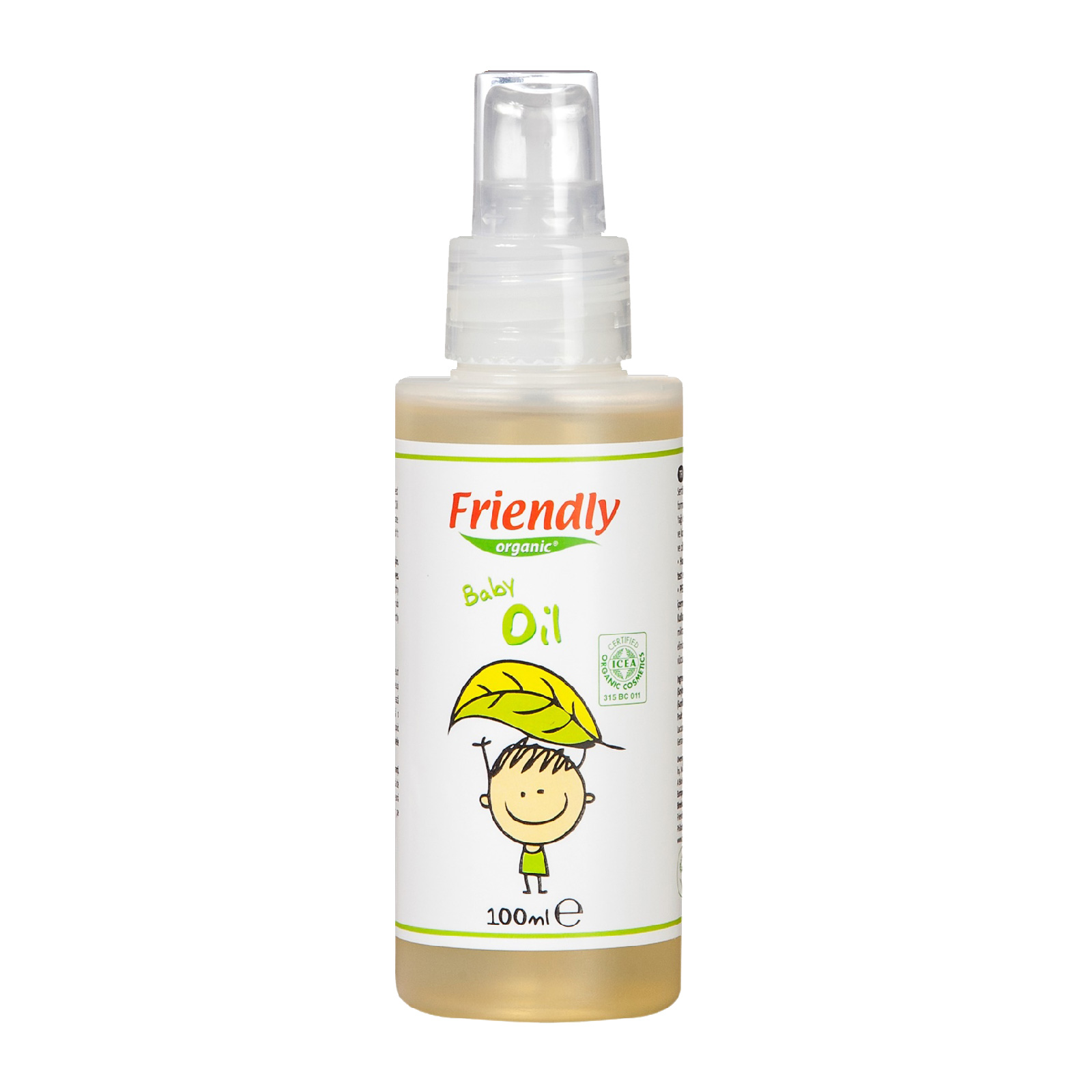 Ulei de corp pentru bebe, 100 ml, Friendly Organic