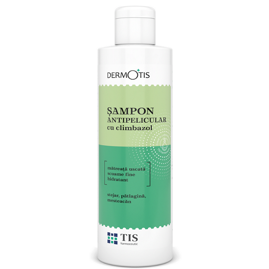 Sampon Anti-Pelicular cu Climbazol, 120 ml, Tis Farmaceutic